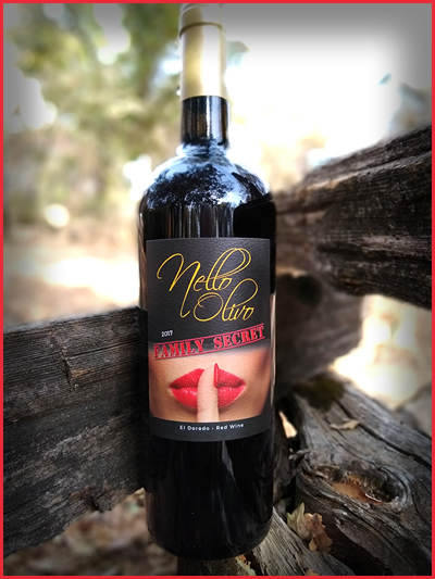 Family Secret a new red blend from Nello Olivo Winery