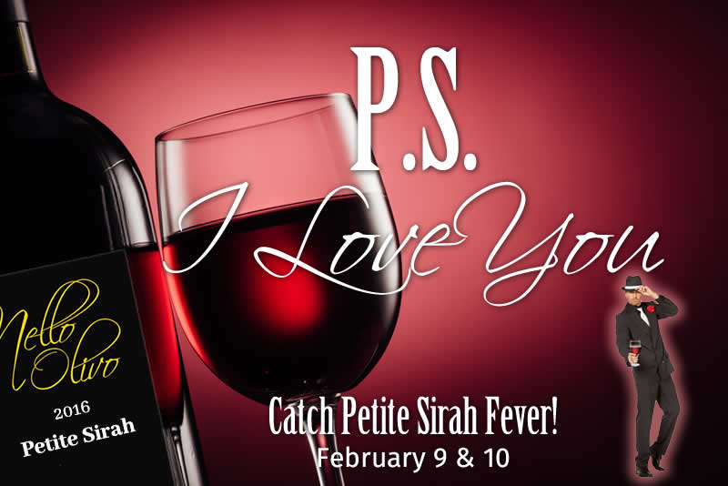Nello Olivo's P.S. I Love You - Catch Petite Sirah Fever and Fall in Love