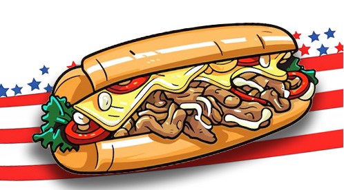 Philly Cheese Steak Sandwich