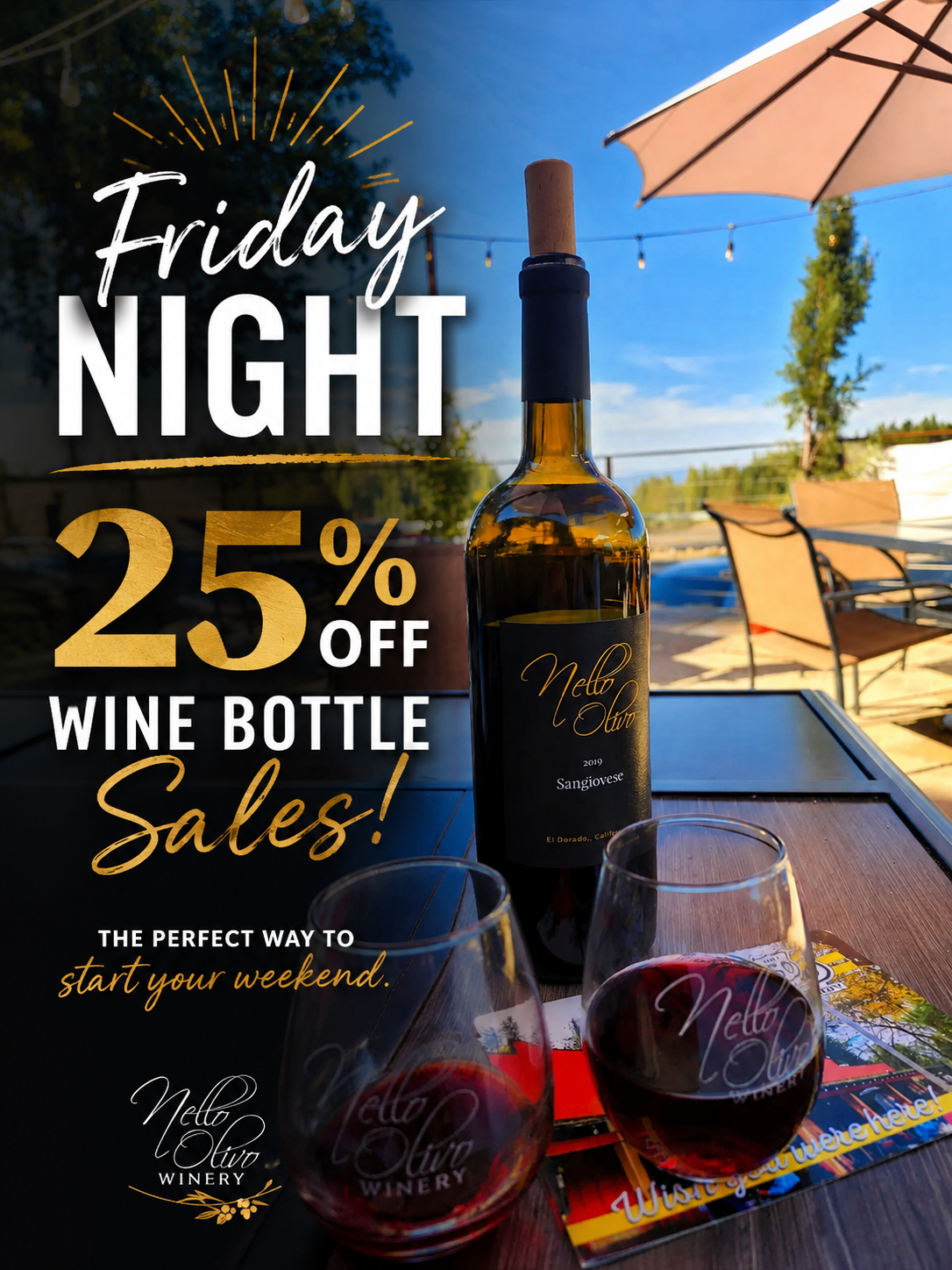 Friday Nights 25% off